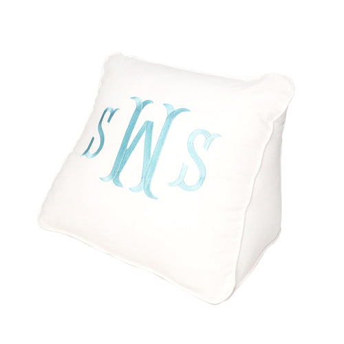 Pique Bed Wedge - White