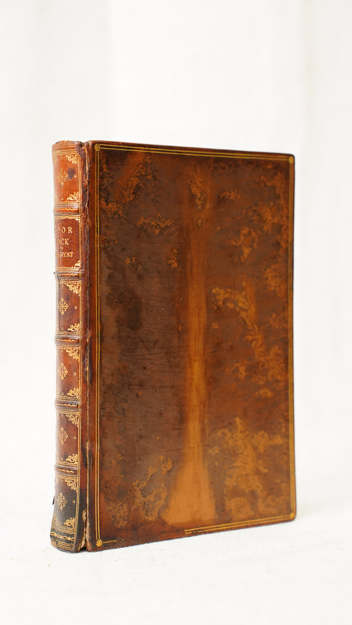 Poor Jack Captain Marryat Antique Leather Book 1909 Prize Binding