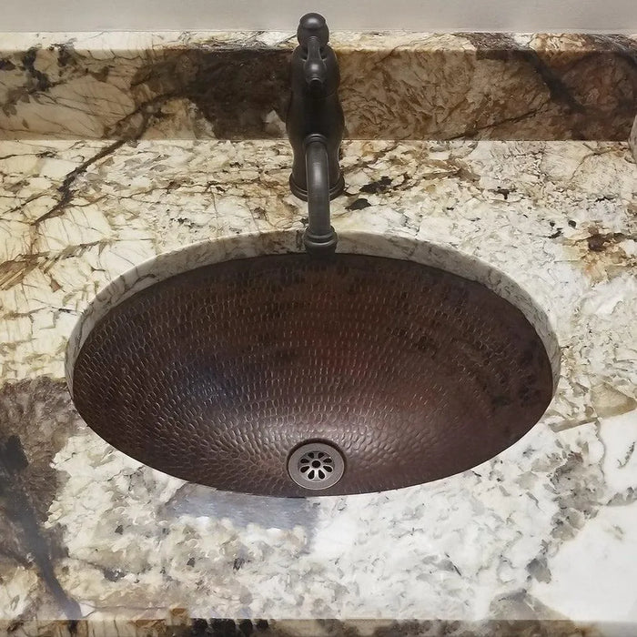 1.5" Non-Overflow Grid Bathroom Sink Drain - Oil Rubbed Bronze - Rustic Kitchen & Bath - Drain - Premier Copper Products
