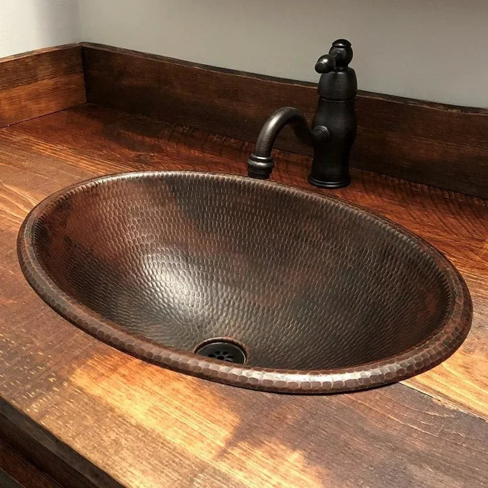 1.5" Non-Overflow Grid Bathroom Sink Drain - Oil Rubbed Bronze - Rustic Kitchen & Bath - Drain - Premier Copper Products