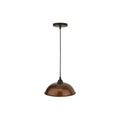 Hammered Copper Dome Pendant Light - Rustic Kitchen & Bath - Lighting - Premier Copper Products