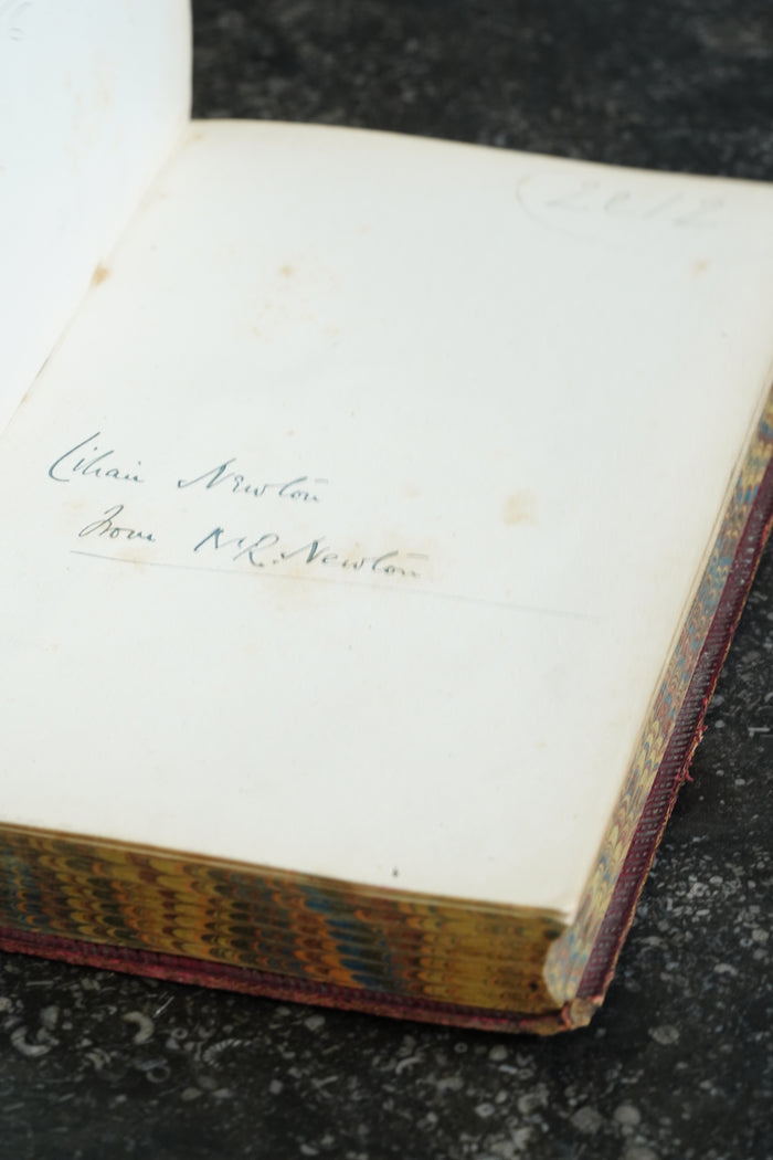 Queen Mary A Drama 1875 First Edition Red Leather, Alfred Tennyson