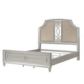 REFLECTIONSCalifornia King WK PANEL SIDE RAILS-SILVER
