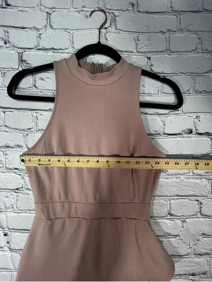 ReLoved charlotte russe women's pink asymmetrical dress size S