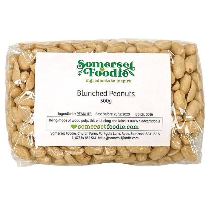 Roasted & Blanched Peanuts, 500g