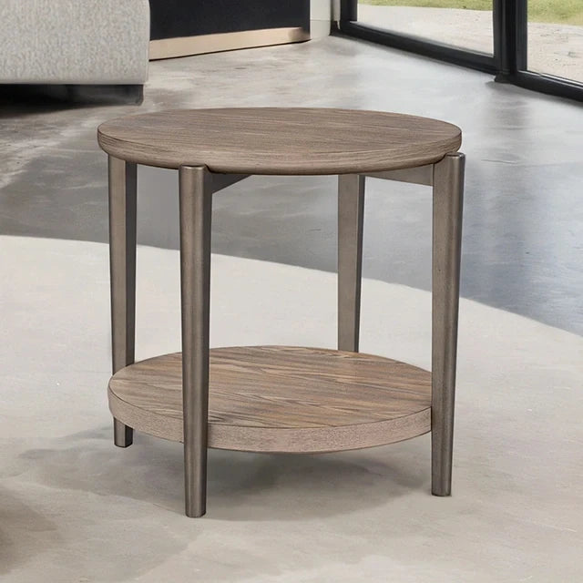 Roros Round End Table