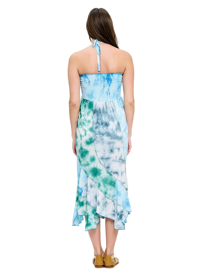 • SALE • Sundress or Skirt ~ Blues & Greens