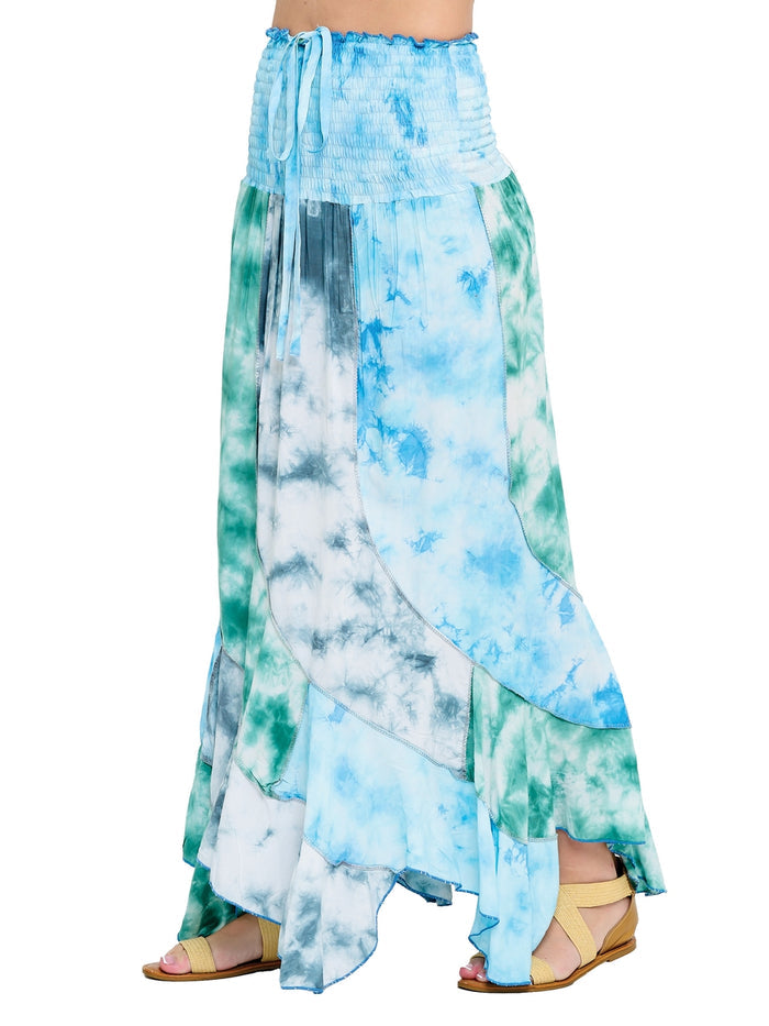 • SALE • Sundress or Skirt ~ Blues & Greens