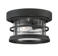 Savoy House Barrett 1-Light Outdoor Flush Mount - Model 5-369-10-BK