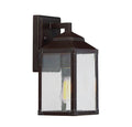Savoy House Brennan Outdoor Wall Lantern in English Bronze with Gold