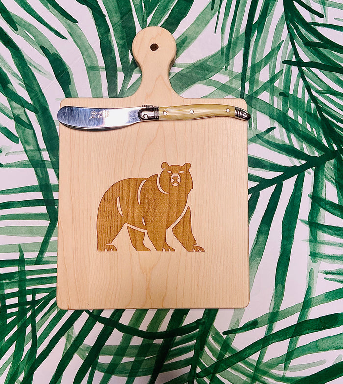 School Mascot Artisan Maple Cutting Board
