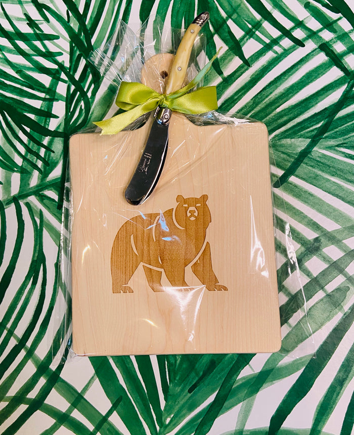 School Mascot Artisan Maple Cutting Board