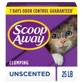 SCOOP AWAY CAT LITTER 25 lb "Clumping Unscented"