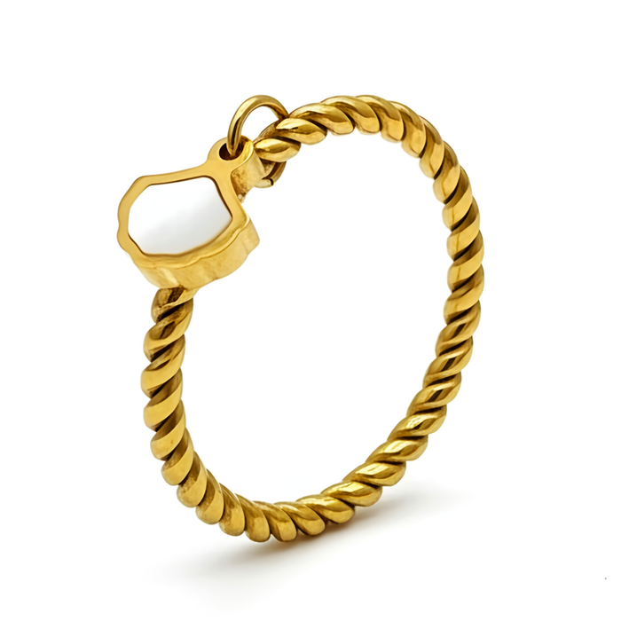 SEA CHARMS Ring - White Shell