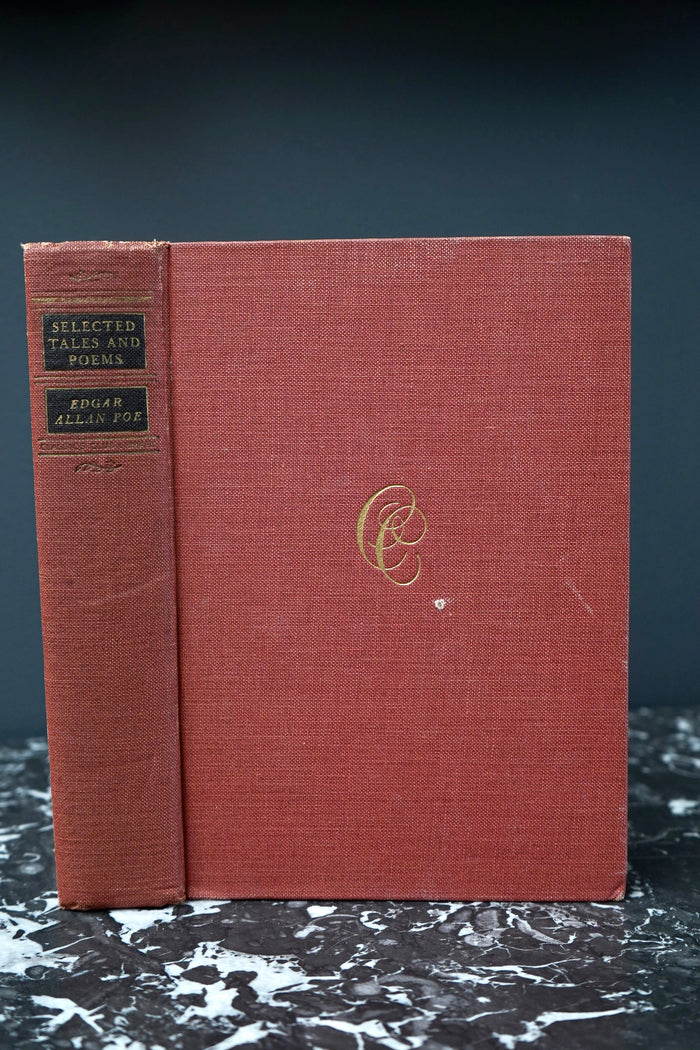 "Selected Tales and Poems by Edgar Allan Poe" Victorian Cloth Book