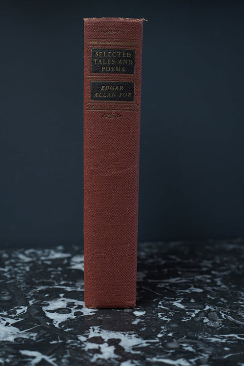 "Selected Tales and Poems by Edgar Allan Poe" Victorian Cloth Book