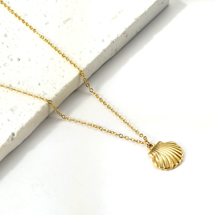 SHELL Necklace - GOLD