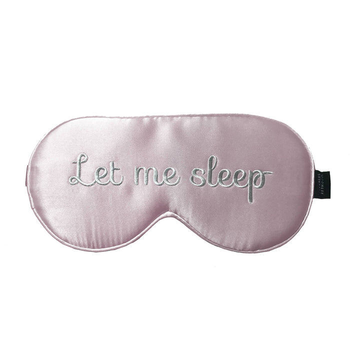 Silk Eye Mask (6 options): Blackout Black