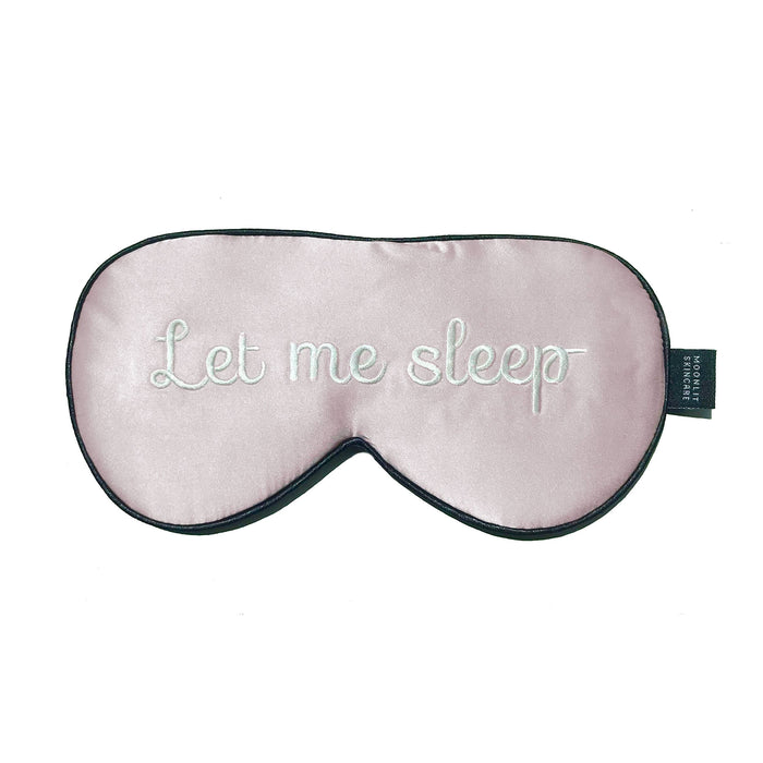 Silk Eye Mask (6 options): Blackout Black