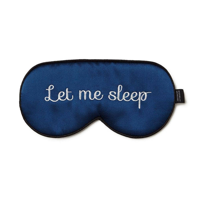 Silk Eye Mask (6 options): Blackout Black
