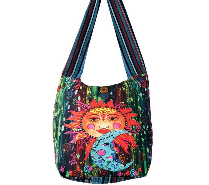Sling Bag ~ Sun & Moon Faces
