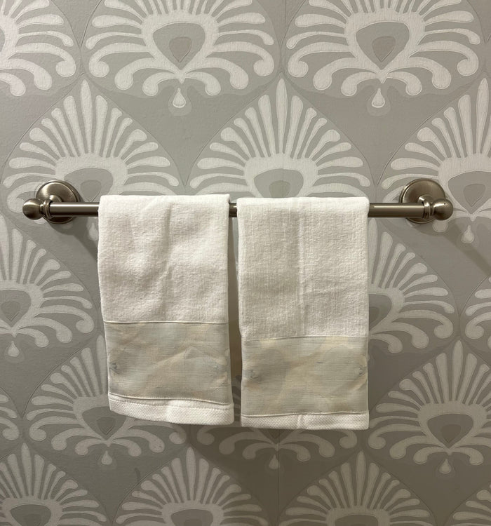 Small Hand Towel Set- "Sakura" Ice Blue