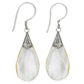 Sterling Silver Earrings ~ Mother of Pearl