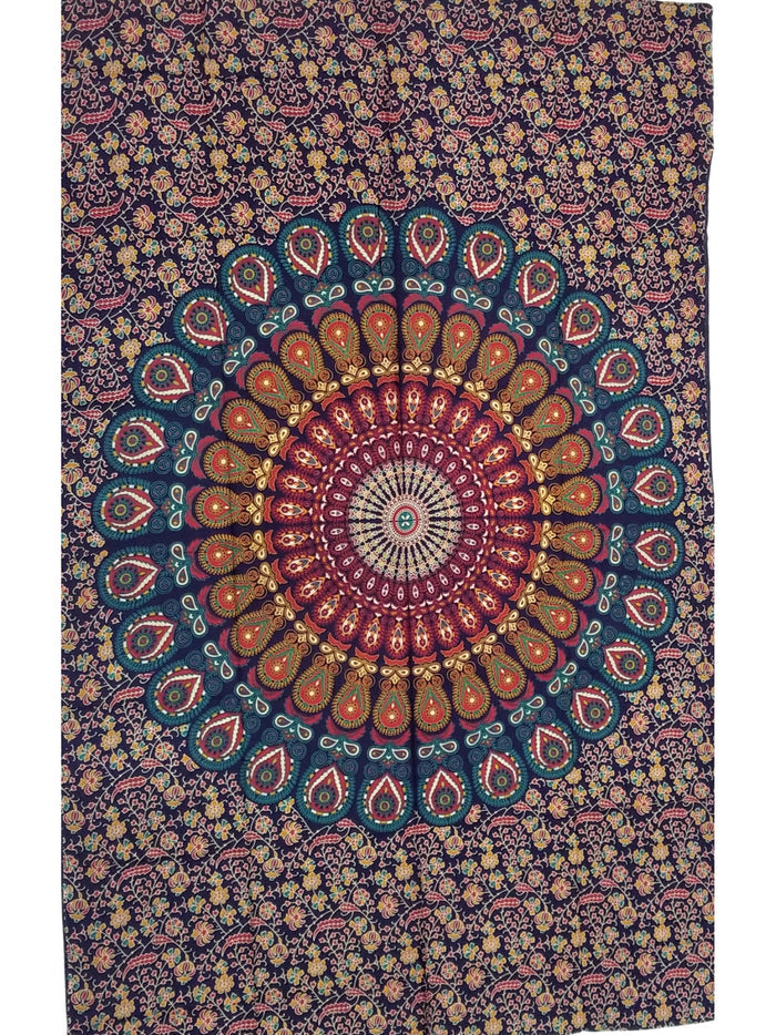 Tapestry ~ Blue Mandala