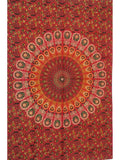 Tapestry ~ Orange Mandala