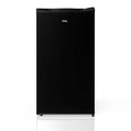 TCL 18 in. 3.1 Cu. Ft. Compact Single Door Mini Fridge in Black (TRM31S4AB) main image.