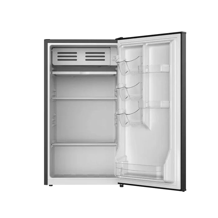 TCL 18 in. 3.1 Cu. Ft. Compact Single Door Mini Fridge in Black (TRM31S4AB)