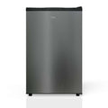 TCL 18 in. 3.1 Cu. Ft. Compact Single Door Mini Fridge in Silver (TRM31S4AV) main image.