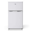 TCL 18 in. 3.1 Cu. Ft. Compact Top Freezer Mini Fridge in White (TRM31D4AW) main image.