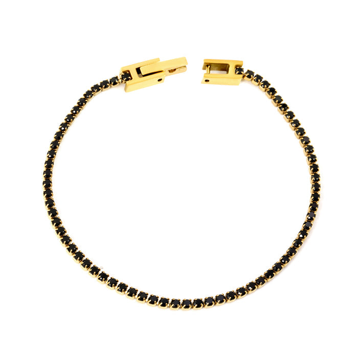TENIS Bracelet - DARK (2MM)
