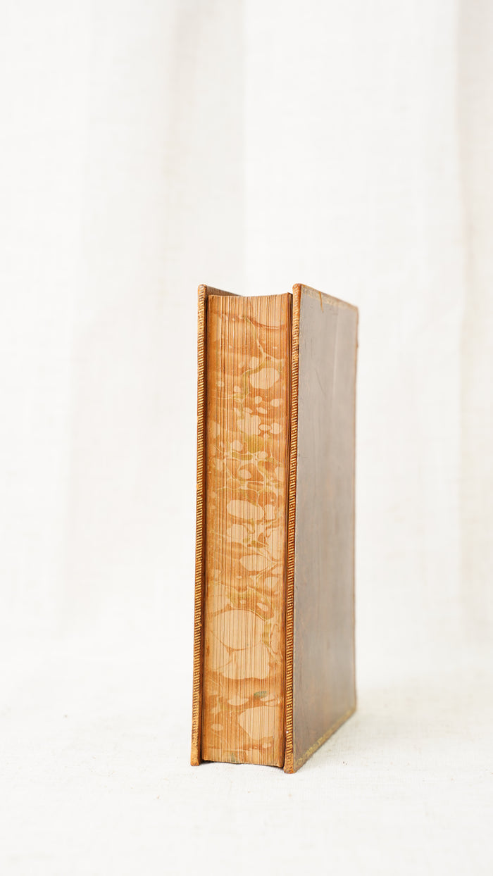 Thackeray Vanity Fair 1904 Smith Elder Antique Leather Prize Binding