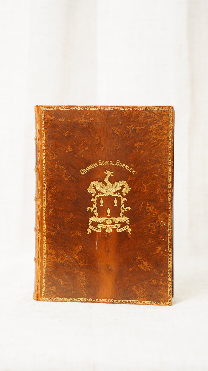 Thackeray Vanity Fair 1904 Smith Elder Antique Leather Prize Binding