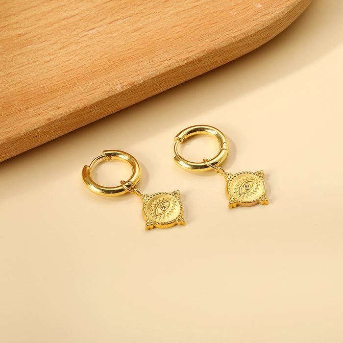 THE EYE Earring /Huggies - Charm