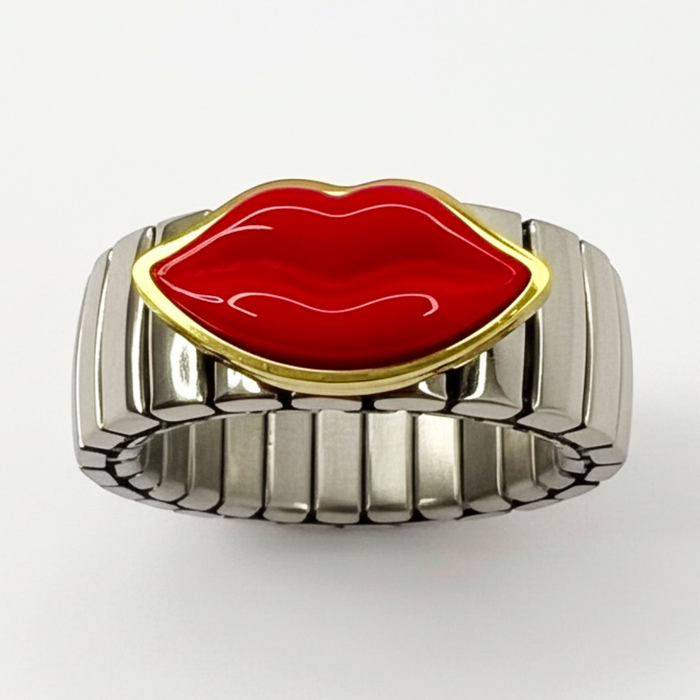 THE KISS Ring - Silver