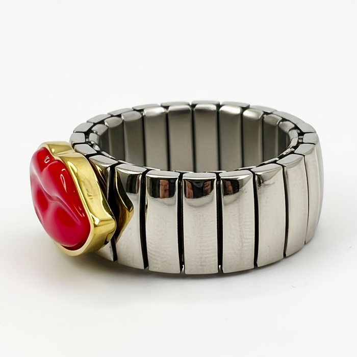 THE KISS Ring - Silver