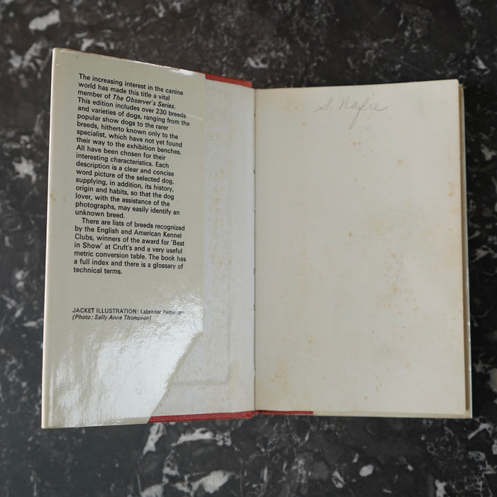 The Observer’s Book of Dogs (1970 Revised Edition) – Frederick Warne Pocket Series No. 8, Illustrated Vintage Dog Breed Guide