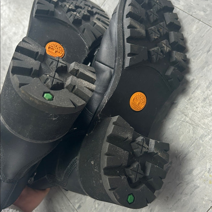 Timberland Black Combat Boots 8.5