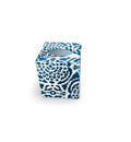 Tissue Box Cover - "Pomegranate" in Navy by Galbraith & Paul