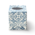 Tissue Box Cover - "Tulip" in Denim by Galbraith & Paul