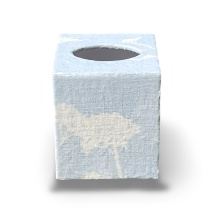 Tissue Box Cover - "Valerian" in Pale Blue by Galbraith & Paul