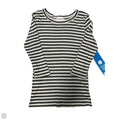 Top Long Sleeve By Anthropologie In Striped Pattern, Size: Xs