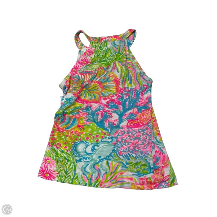 Top Sleeveless Designer By Lilly Pulitzer In Multi-colored, Size: Xs