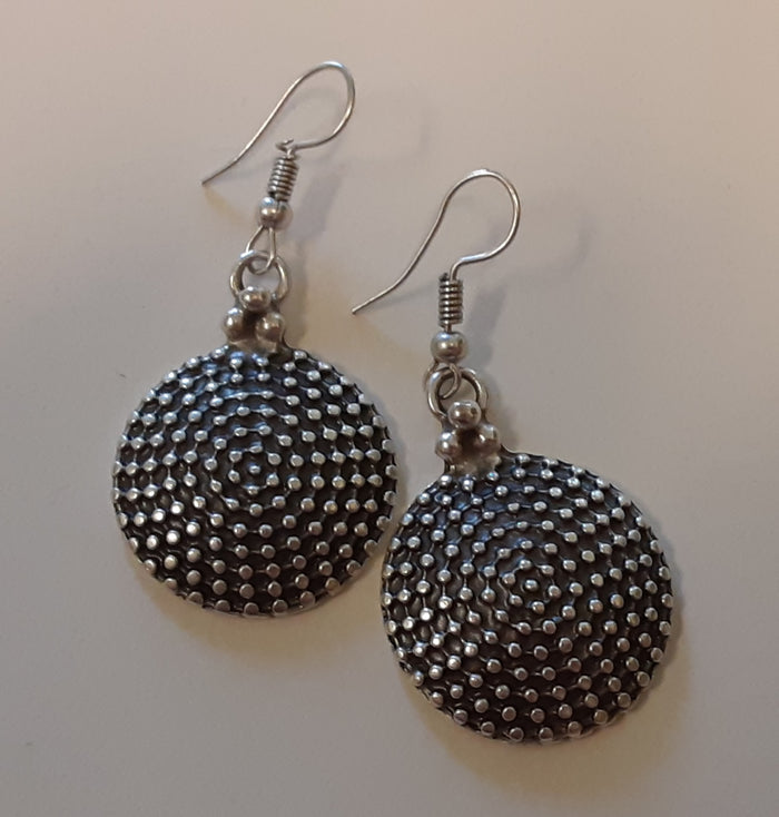 Turkish Earrings - Circles Within Circles