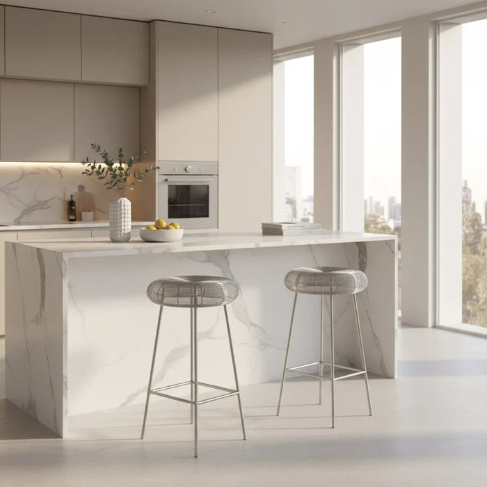 Tuscany Silver Counter Stool