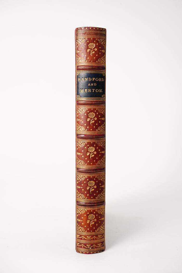 Victorian Sandford and Merton Thomas Day Leather History Book