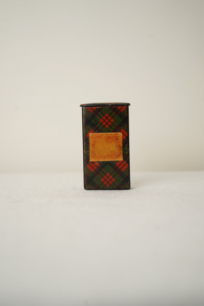 Victorian Scottish Tartanware Sliding Stamp Box, c. 1860–1890